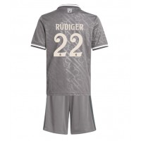 Real Madrid Antonio Rudiger #22 Replica Third Minikit 2024-25 Short Sleeve (+ pants)